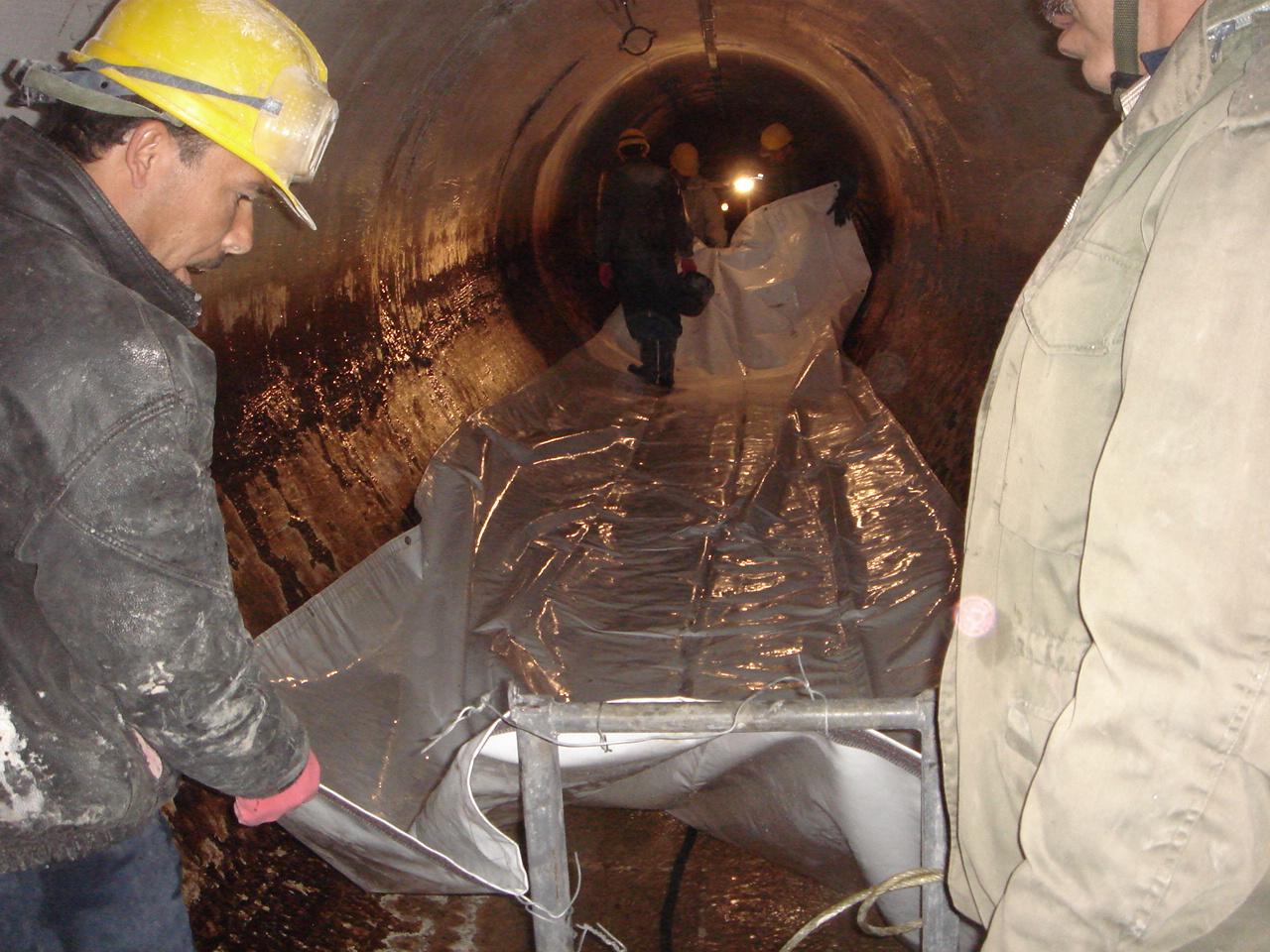 أنفاق جر مياه عين الفيجة