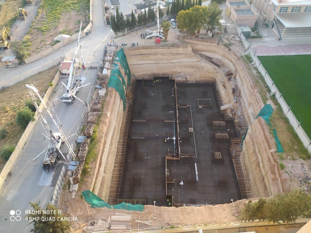 تنفيذ المشاريع الانشائية وأعمال البناء