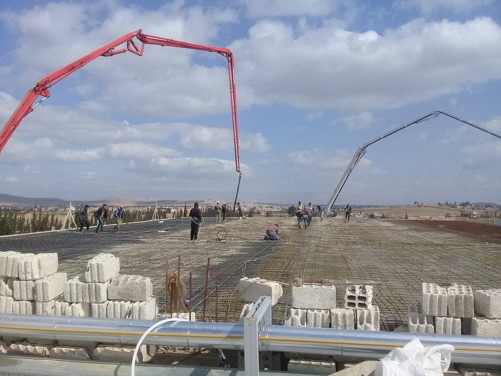 تنفيذ المشاريع الانشائية وأعمال البناء